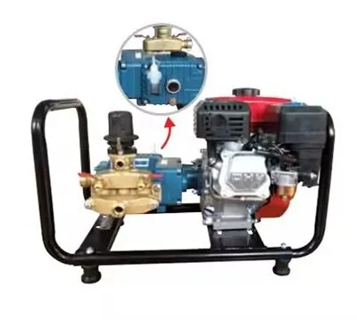 Bärbar kraftspruta för jordbruk